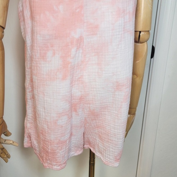 Show Me Your Mumu Tilda Romper Tie-Dye Cotton Gauze Size Small Resortwear Beach - Picture 9 of 9